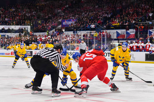 David Gustafsson of Sweden and Ondrej Pavel of Czech