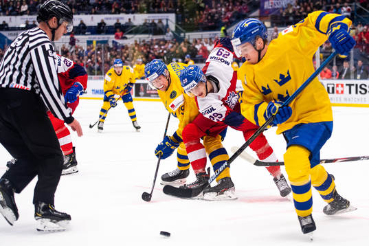 David Gustafsson and Nils Lundkvist of Sweden
