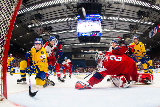 Bläddra bland fler bilder av 2020 IIHF World Junior Championship, quarterfinal, Sweden - Czech Republic