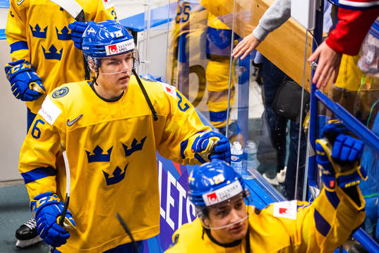 Jonatan Berggren of Sweden celebrates