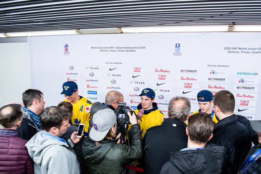 David Gustafsson , Nils Höglander and Victor Söderström