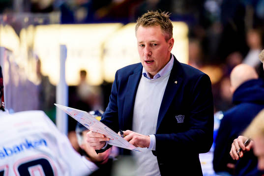 Linköpings assisterande tränare Johan Åkerman
