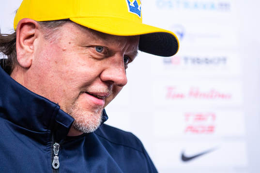 Nizze Landén, Goalie coach of Sweden