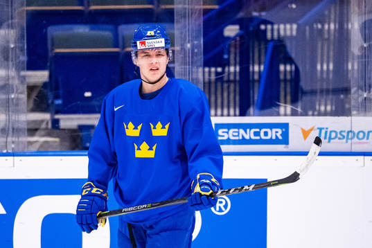 Jonatan Berggren of Sweden at a practice session