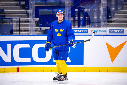 Jonatan Berggren of Sweden at a practice session