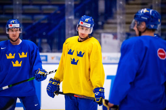 Linus Nässén of Sweden at a practice session