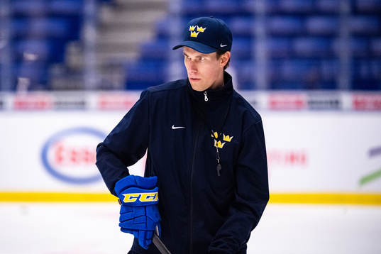 Joel Rönnmark, Assistant coach of Sweden at a practice