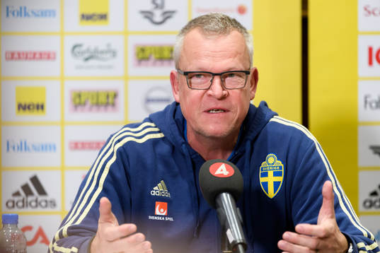Janne Andersson, head coach of Sweden
