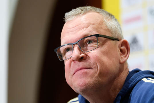 Janne Andersson, head coach of Sweden