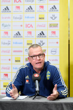 Janne Andersson, head coach of Sweden