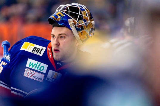 Växjös målvakt Viktor Andrén