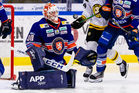 Växjös målvakt Viktor Fasth