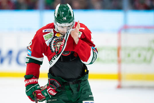 Frölundas Patrik Carlsson deppar