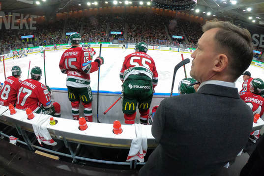 Frölundas assisterande tränare Kristoffer Näslund