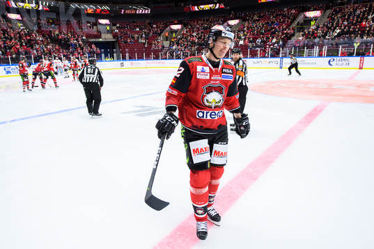 Malmö Redhawks Lars Bryggman deppar