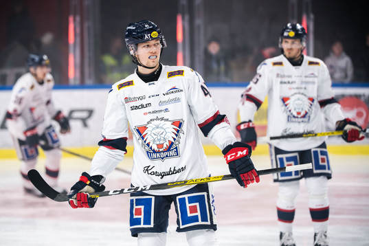 Linköpings Simon Lundmark deppar