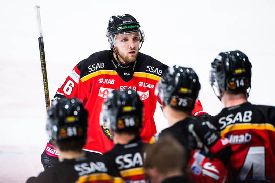 Luleås Robin Kovacs jublar