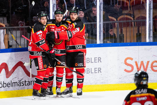 Luleås Juhani Tyrväinen, Robin Kovacs och Oscar Engsund
