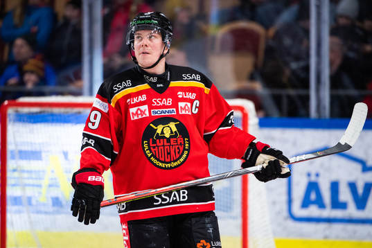Luleås Erik Gustafsson deppar
