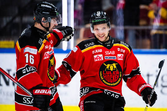 Luleås Einar Emanuelsson jublar