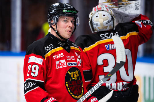 Luleås Erik Gustafsson deppar