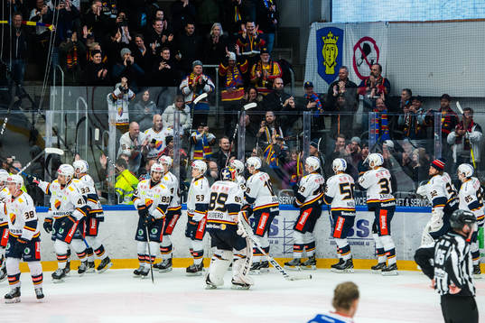 Djurgårdens spelare jublar