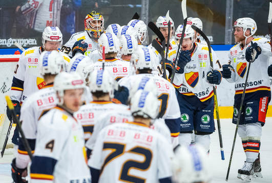 Djurgårdens spelare jublar