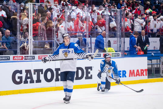 Bläddra bland fler bilder av 2020 IIHF World Junior Championship, day 10, Semifinal, Canada - Finland