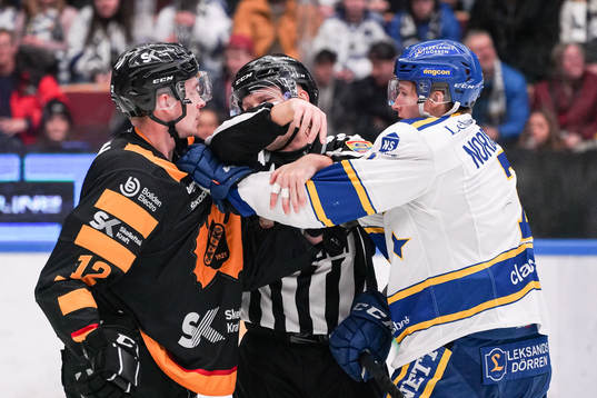 Skellefteås Adam Pettersson och Leksands Lucas Nordsäter