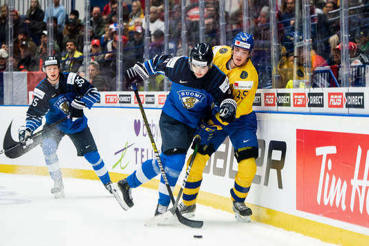 Ville Heinola of Finland and Oskar Bäck of Sweden