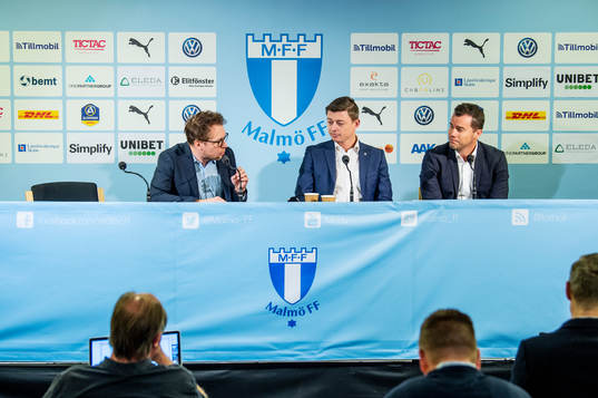 Presschef Peter Åhlander, Jon Dahl Tomasson som