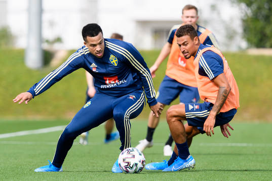 Martin Olsson and Jordan Larsson