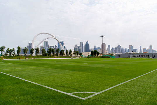 General view of the Al Wahda Onaiza training facilities