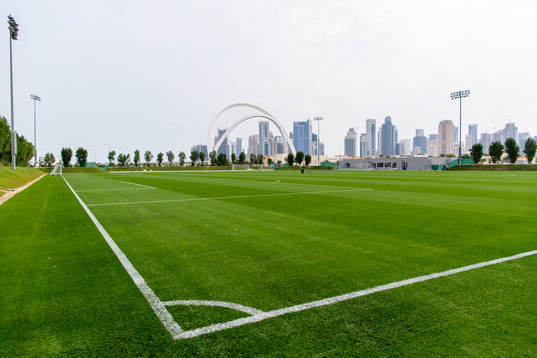 General view of the Al Wahda Onaiza training facilities