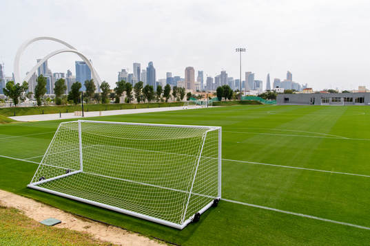 General view of the Al Wahda Onaiza training facilities