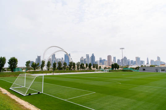 General view of the Al Wahda Onaiza training facilities