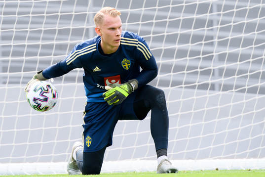 Goalkeeper Pontus Dahlberg