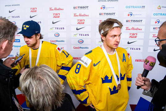 Samuel Fagemo and Rasmus Sandin  of Sweden