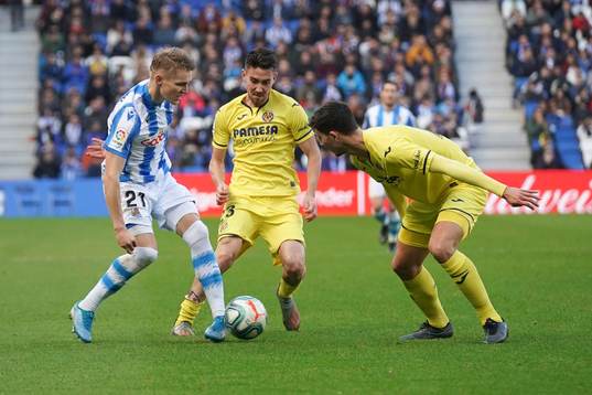 Martin Ödegaard Round 19 of the professional soccer league