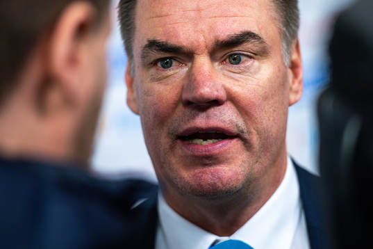 Raimo Helminen, head coach of Finland