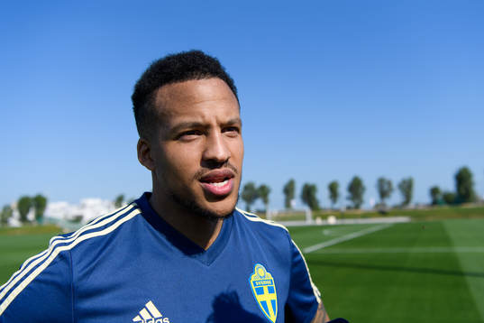 Martin Olsson is being interviewed