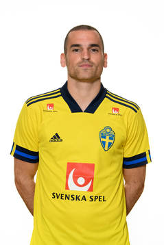 Sweden’s Dino Islamovic poses for a portrait