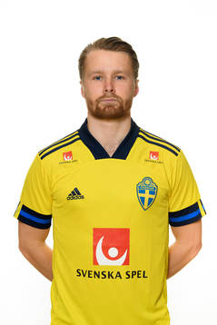 Sweden’s Jacob Une Larsson poses for a portrait
