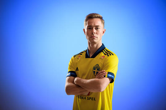 Sweden’s Joel Andersson poses for a portrait