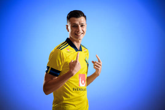 Sweden’s Anel Ahmedhodzic poses for a portrait