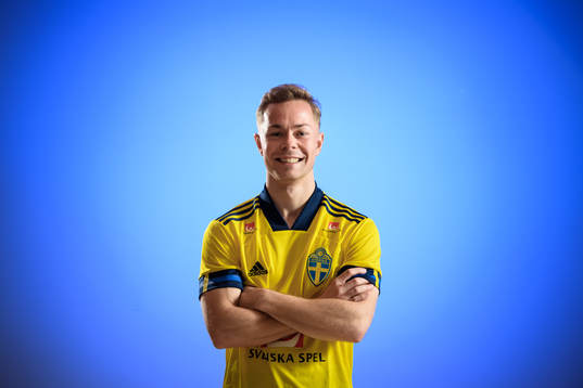 Sweden’s Adam Andersson poses for a portrait