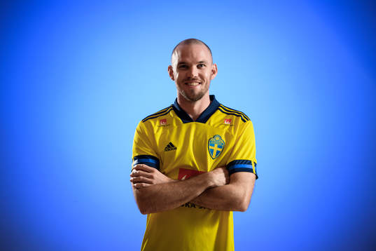 Sweden’s Marcus Danielson poses for a portrait