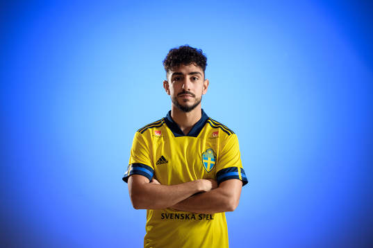 Sweden’s Daleho Irandust poses for a portrait
