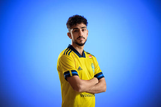 Sweden’s Daleho Irandust poses for a portrait