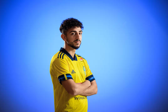 Sweden’s Daleho Irandust poses for a portrait